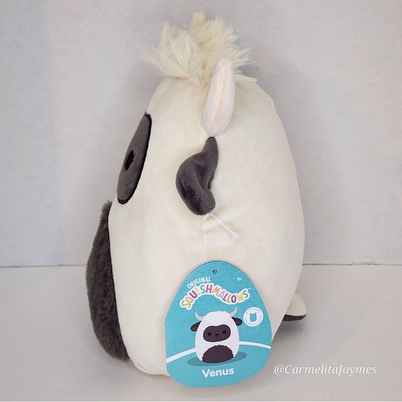 VENUS 🐏 Longhorn Fuzzy Belly Sheep FTM Original Squishmallow By Kellytoy NWT - Picture 6 of 8